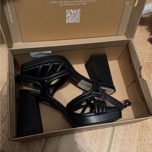 DV by Dolce Vita Black Strappy Heels
